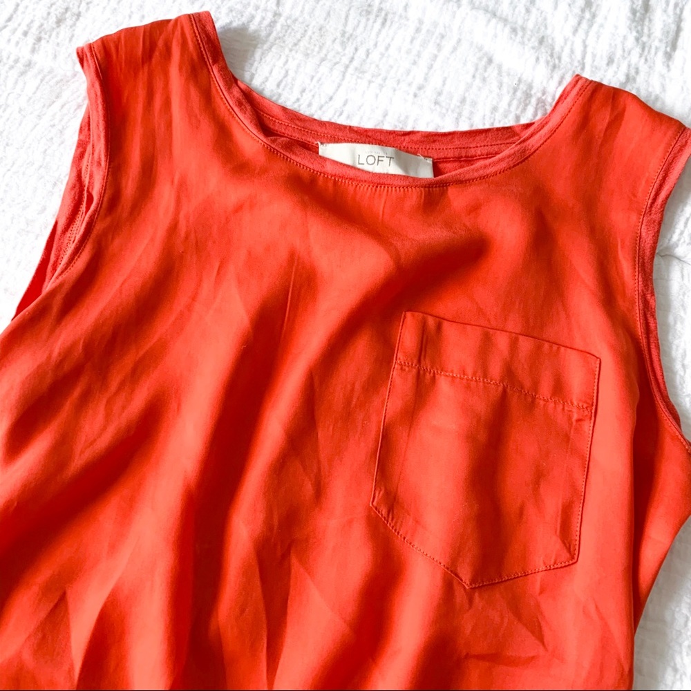 Loft Bright Orange Tank